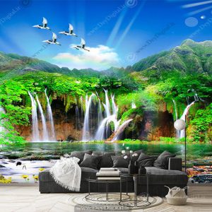 پوستر دیواری سه بعدی طبیعت BA-4263