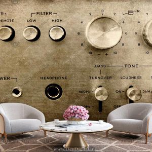 پوستر دیواری برای آکادمی موسیقی