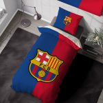 ست لحاف فوتبالی پسرانه طرح بارسلونا