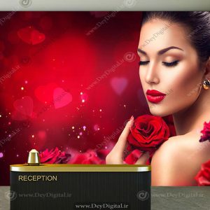 پوستر دیواری چهره برای آراشگاه زنانه