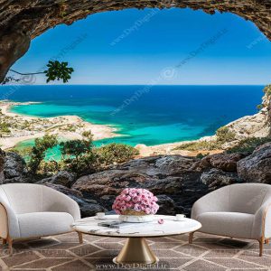 پوستر دیواری ساحل دریا