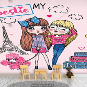 پوستر دخترانه برای اتاق