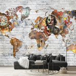 کاغذ دیواری اتاق خواب پسرانه اسپرت
