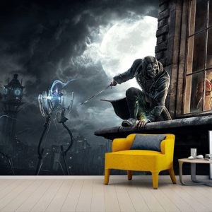 پوستر سه بعدی بازی Dishonored گیم نت