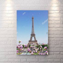 تابلو دکوراتیو طرح برج ایفل