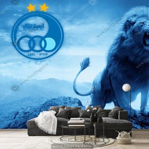 پوستر دیواری اتاق نوجوان پسر طرح تیم استقلال