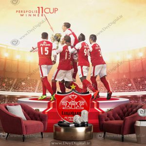 پوستر فوتبالی پرسپولیس