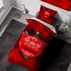 ست روتختی پسرانه فوتبالی طرح پرسپولیس