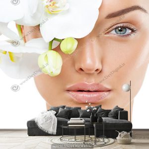 پوستر دیواری برای کلینیک پاکسازی صورت
