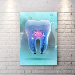 تابلو اتاق انتظار مطب دندانپزشکی
