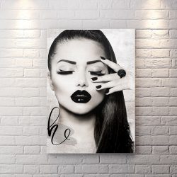 تابلو شاسی طرح چهره برای آرایشگاه زنانه