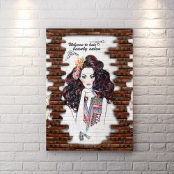 تابلو شاسی آرایشگاه زنانه
