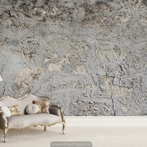 کاغذ دیواری طرح دیوار سیمانی