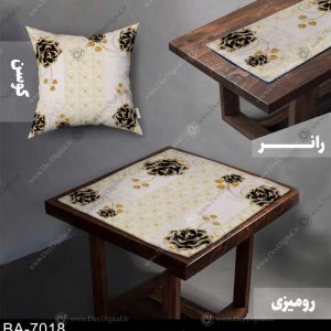 رومیزی رانر گل سه بعدی کد BA-7018