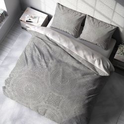 روتختی دونفره طرح سنتی دایره ای با تم طوسی