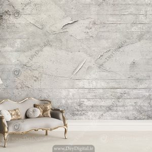 پوستر دیواری طرح دیوار آجری سفید هلندی BA-7308