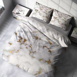 ست روتختی دونفره طرح سنگ ماربل رگه دار