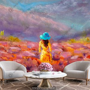 پوستر دیواری اسپرت طرح نقاشی زیبا