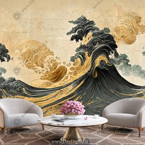 پوستر دیواری هنری نقاشی انتزاعی
