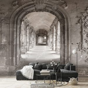 پوستر دیواری گچبری دالون