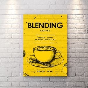 شاسی دیواری طرح فنجون