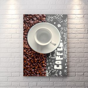 تابلو شاسی طرح قهوه برای کافه