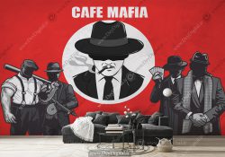 پوستر دیواری اتاق مافیا طرح گادفادر