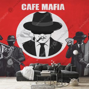 پوستر دیواری اتاق مافیا طرح گادفادر
