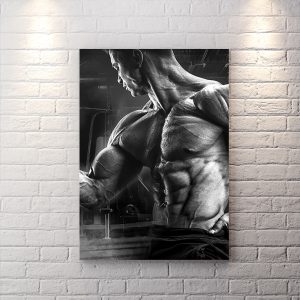 تابلو شاسی بدنسازی طرح عضلات کات بالاتنه