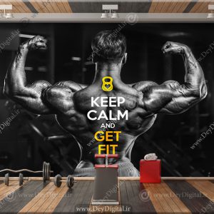 پوستر دیواری باشگاه بدنسازی