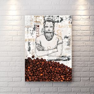 تخته شاسی طرح باریستا کافه