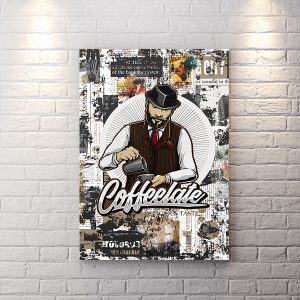 تابلو دکوراتیو دیواری کافی شاپ