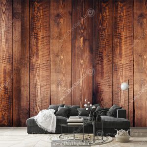 پوستر سه بعدی طرح چوب