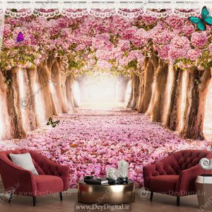 پوستر دیواری طرح طبیعت بهاری