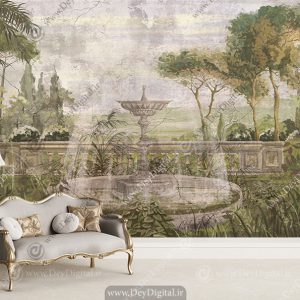 پوستر دیواری طرح طبیعت سبک نقاشی