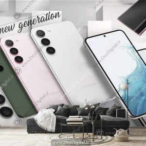 پوستر دیواری سه بعدی طرح گوشی سامسونگ