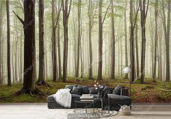 پوستر سه بعدی جنگل