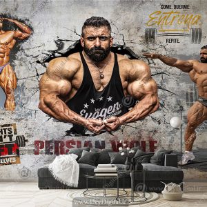 پوستر بدنسازی حرفه ای هادی چوپان BA-7865