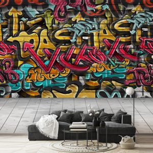 پوستر سه بعدی گرافیتی