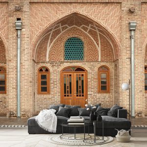 پوستر دیواری سه بعدی طرح خونه تاریخی