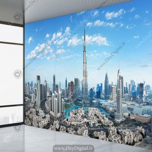 پوستر دیواری منظره شهر دبی