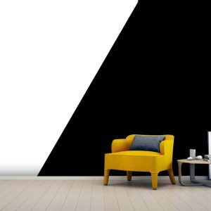 پوستر دیواری تکسچر ساده سفید مشکی