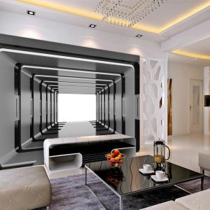 پوستر دیواری سه بعدی طرح تونل