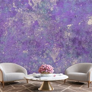 پوستر دیواری تکسچر دیوار سیمانی بنفش