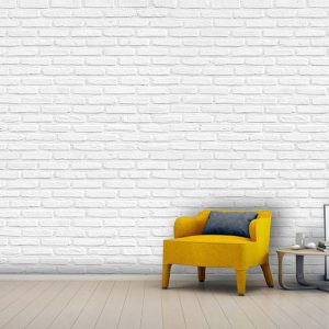پوستر دیواری تکسچر دیوار آجری طوسی روشن
