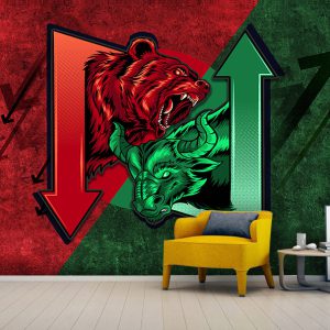 کاغذ دیواری طرح ارز دیجیتال