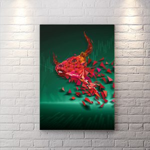 تابلو دکوراتیو طرح ارز دیجیتال