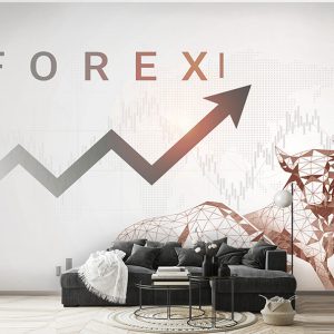 پوستر دیواری طرح بازار فارکس