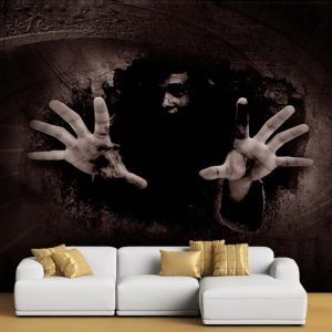 کاغذ دیواری سه بعدی ترسناک