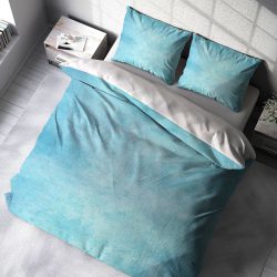 ست روتختی دونفره طرح پتینه فیروزه ای